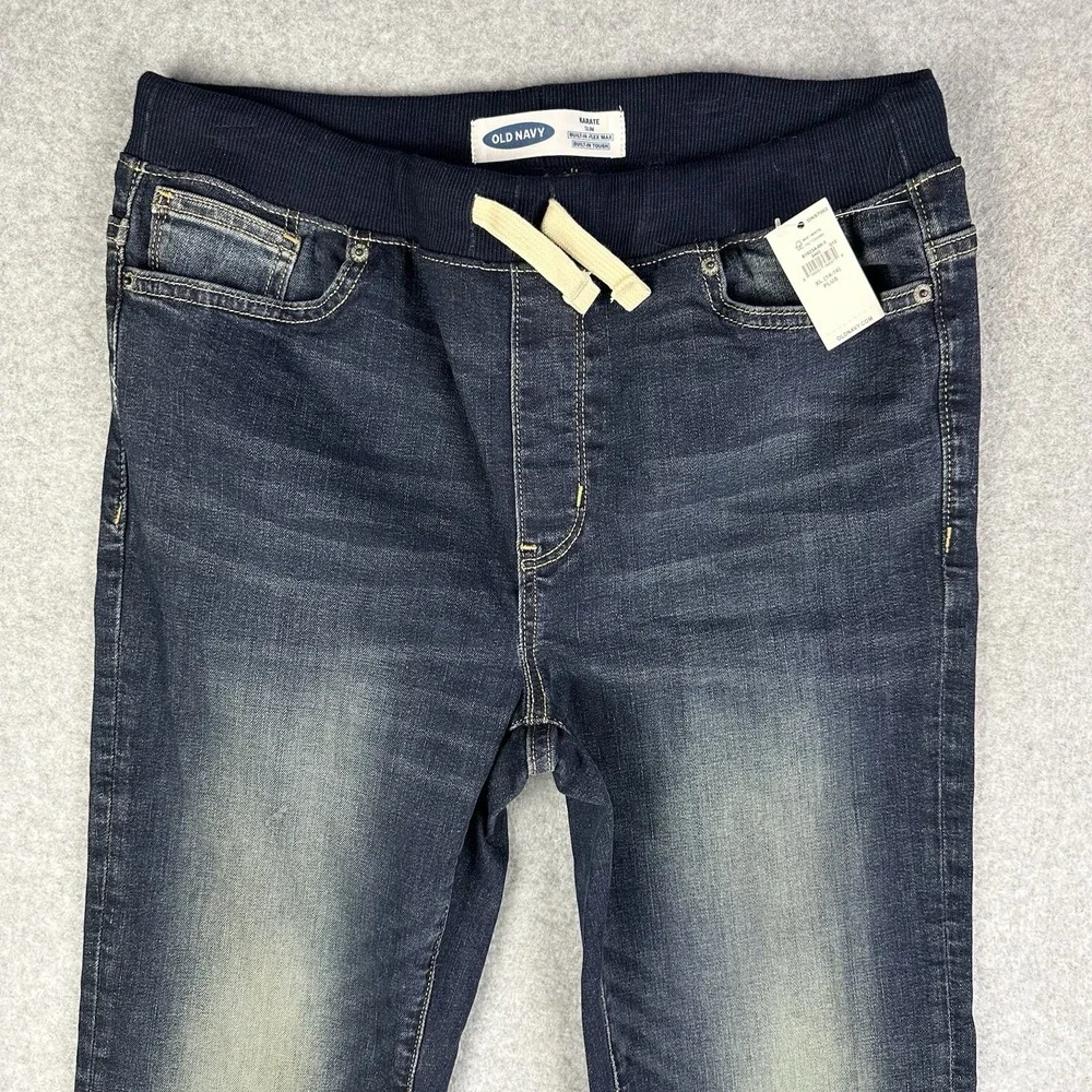 Old Navy Boys Karate Slim Flex‎ Max Tough Jeans Size 14-16